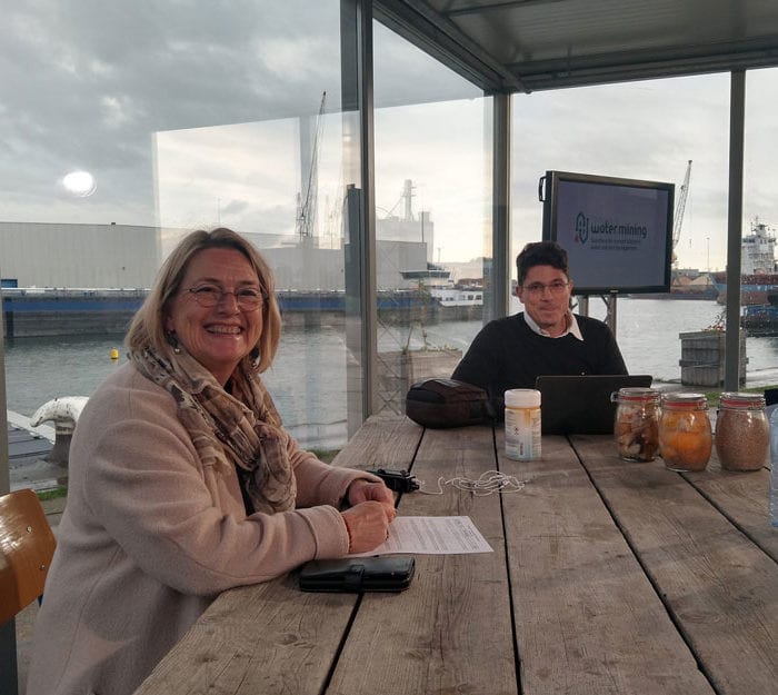 Kick-off meeting of the WATER-MINING project: Live from the Floating Farm in the port of Rotterdam. 26th-27th October 2020