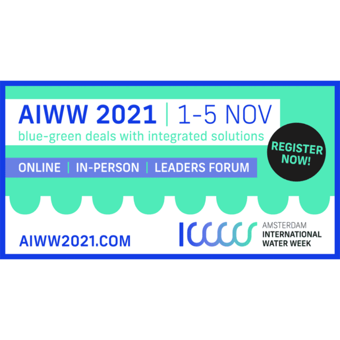 Amsterdam International Water Week. Inclusive Value Chains session.  1-5 November 2021, Amsterdam (NL) / online