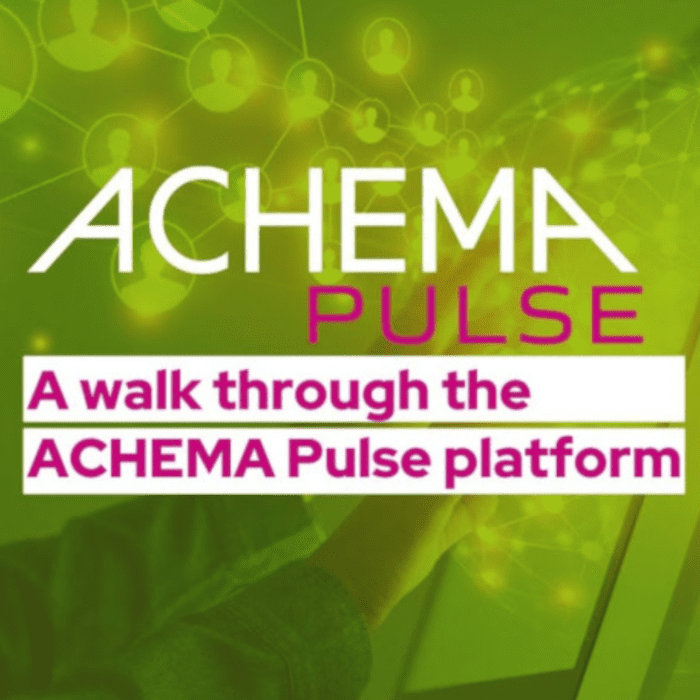 ACHEMA PULSE. 15 – 16 June 2021