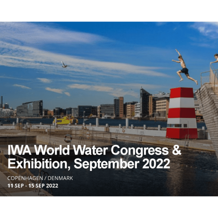 IWA World Water Congress and Exhibition. 11-15 September 2022, Copenhagen, Denmark