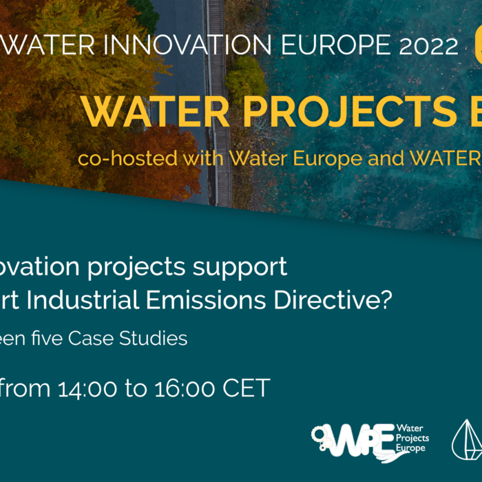 Water Innovation Europe, 14-15 June 2022, Brussels, Belgium