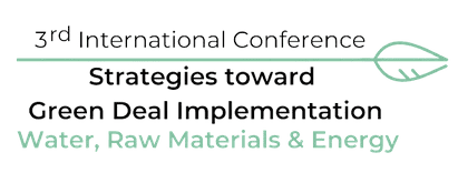 3rd International Conference - Strategies toward Green Deal Implementation, 5-7 December 2022, online