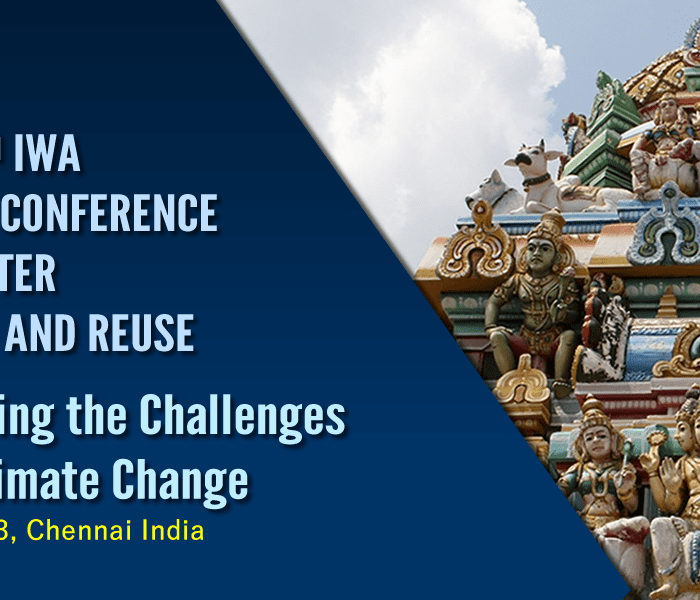 13th IWA International Conference on Water Reclamation and Reuse. 15-19 January 2023, Chennai, India