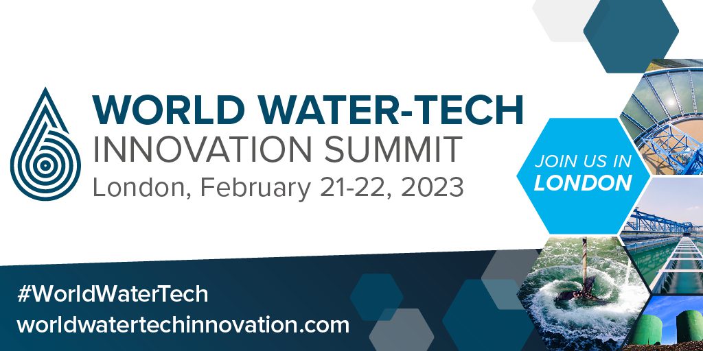 World Water-Tech Innovation Summit. 21-22 February 2023, London